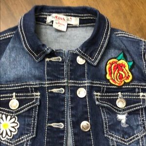 1st kiss jean jacket.
